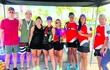 Deportistas del triatlón copa Fin de Año celebran la jornada deportiva que se vivió en Chaco’i.