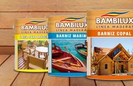 La amplia gama de productos para proteger la madera ofrece la excelente calidad que caracteriza a Bambi.