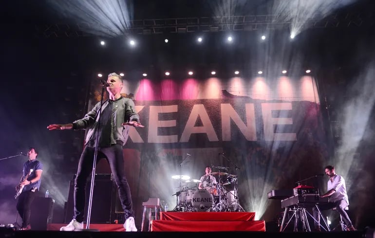 El retorno de la banda inglesa Keane fue un punto alto entre las propuestas internacionales, volviendo a convocar a una gran cantidad de público y entregando un show impecable.