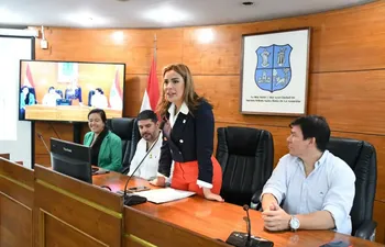 La concejal de Asunción, Fiorella Forestieri