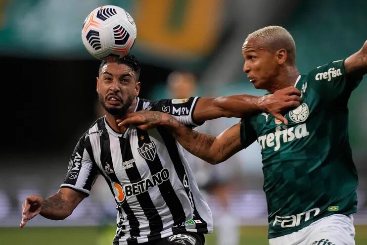 Palmeiras y Atlético Mineiro empataron sin goles en la primera semifinal de la Libertadores.