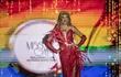 La ganadora Kristina Pheyton participa en el concurso Miss Gay Nicaragua, el 8 de marzo de 2024, en el hotel Holiday Inn de Managua (Nicaragua).