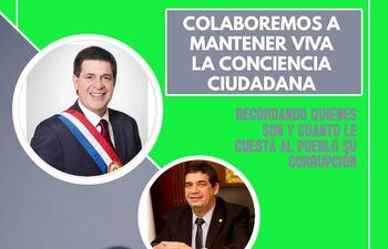 Invitación al CorrupTour Py, organizad por Somos Anticorrupción Paraguay y la Coordinadora de Abogados del Paraguay.
