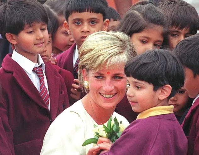 Lady Diana se ganó el corazón del pueblo. Foto de Archivo.