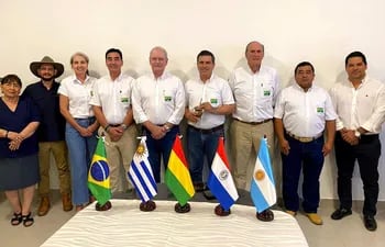 Imagen de archivo de una reunión de la Federación de Asociaciones Rurales del Mercosur (FARM), realizada en octubre.