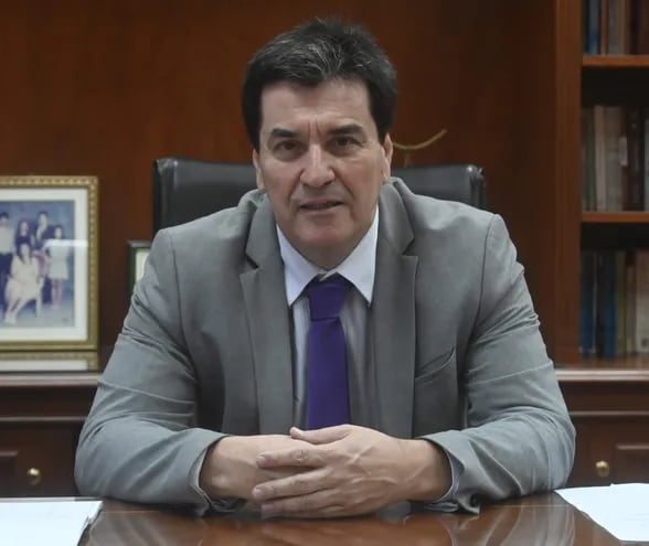 Ministro Gustavo Santander Dans, miembro de la Sala Constitucional de la Corte Suprema de Justicia.