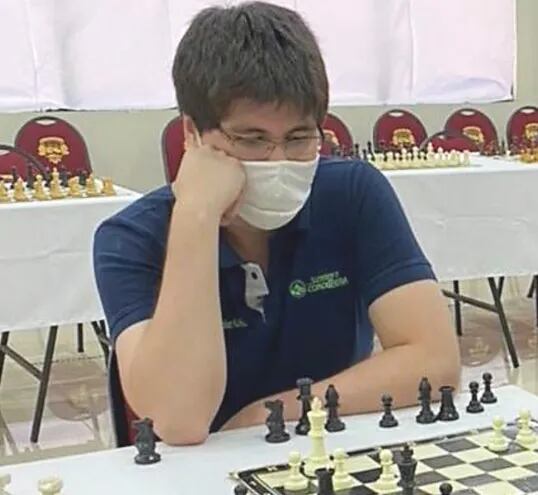 Augusto González ganador de un torneo online.