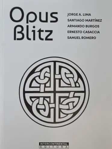 Portada del libro "Opus Blitz" que será presentado este miércoles en el Archivo Nacional.