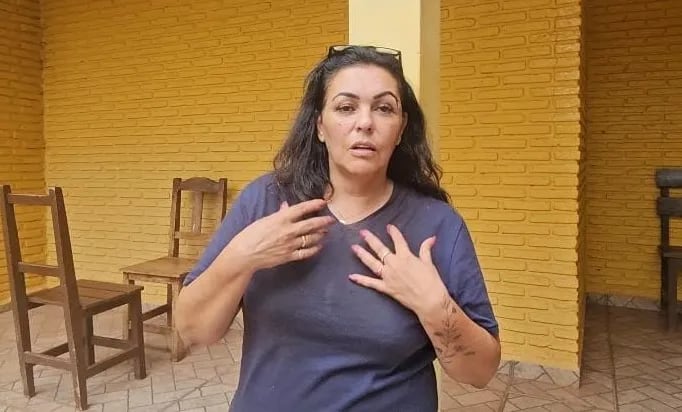 La brasileña Alexandra González, quien fue raptada y tras simular un ataque cardiorrespiratorio escapó de sus captores.