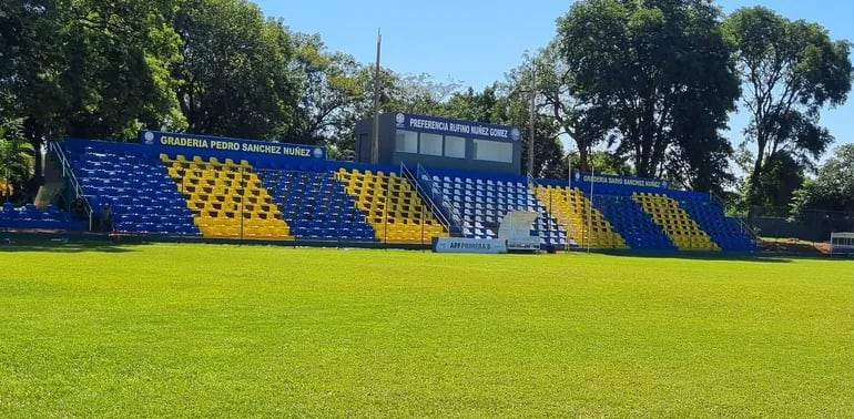 El estadio Herminio Ricardo, de Cristóbal Colón de J. Augusto Saldívar albergará primer partido de la octogésima segunda del torneo de la Primera División B, cuyo arranque está previsto para el viernes.