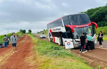 Paraguayos estuvieron más de 18 horas varados en una ruta brasilera