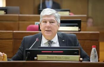 Senador Daniel Rojas (PLRA) (Foto: Gentileza Prensa Senado. )