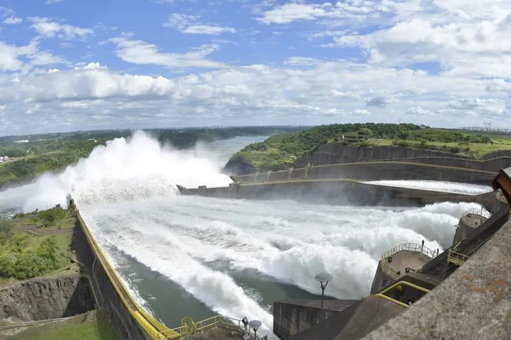 Imagen de la Hidroeléctrica de Itaipú.
