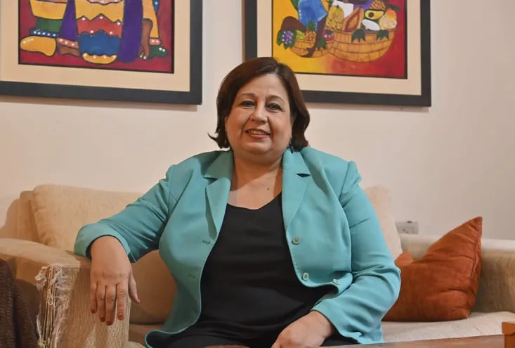 Esperanza Martínez, titular de la Concertación y senadora del Frente Guasu.