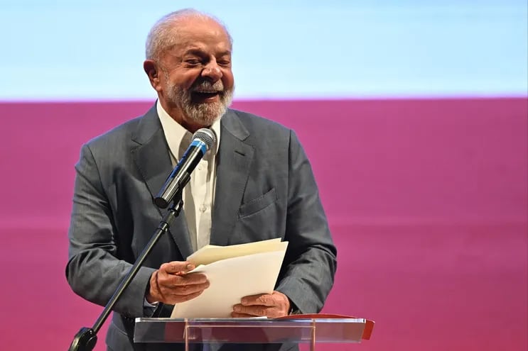 El presidente de Brasil, Lula da Silva, estará desde hoy por Asunción. En su agenda figura una visita privada al expresidente Fernando Lugo. (AFP)