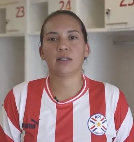 Griselda Beatriz Garay (26), delantera albirroja.