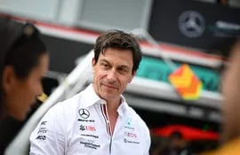 Toto Wolff, jefe de la escudería Mercedes-AMG Petronas, durante la clasificación del Gran Premio de Mónaco 2022 de la Fórmula 1.