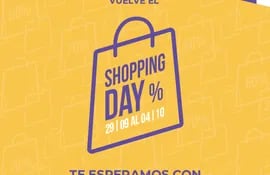El Shopping Day ya fue realizada el año pasado con un rotundo éxito. Cada Shopping adherido se esfuerza conjuntamente con sus locatarios para ofrecer las mejores experiencias de compras, como ofertas del 50%, 60% y 70%.