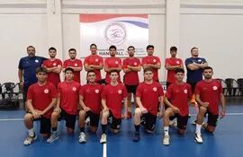 Selección paraguaya  que competirá en el Campeonato Trophy U20, en Palmira, Colombia.