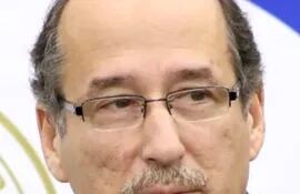 Dr. Gustavo Ocampos González, camarista recusado por el diputado colorado Tomás Fidelino Rivas, acusado de estafa.
