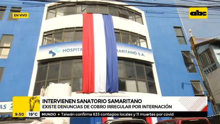 La Superintendencia de Salud multó al Sanatorio Samaritano por G. 100 millones, tras denuncias de cobro irregular por internaciones.