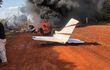 El 22 de noviembre del 2020 hallaban una presunta avioneta narco incinerada en Alto Paraná.