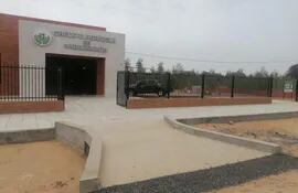 Fachada de la nueva sede del CAH inaugurado en Loma Plata