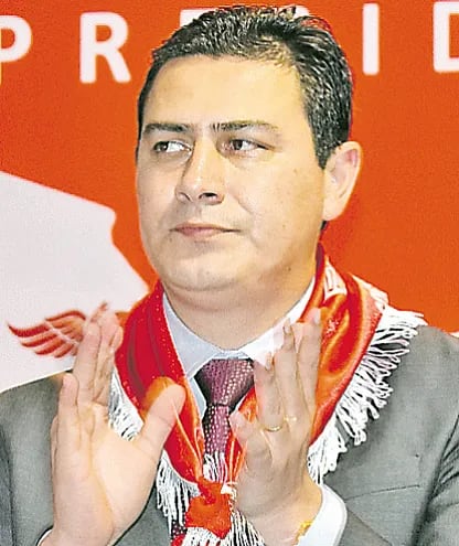 Carlos Echeverría (ANR, HC), intendente de Luque.