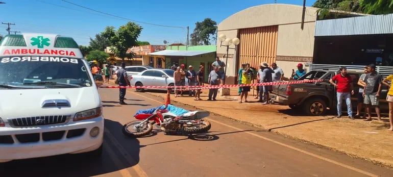 El accidente fatal ocurrió este viernes, en el centro urbano de Santa Fe del Paraná.