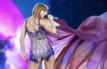 Taylor Swift durante un concierto en Nueva Jersey, Estados Unidos, el pasado 26 de mayo.