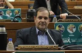 El diputado oficialista Arnaldo Samaniego presidiríá la Comisión Bicameral de Presupuesto para el estudio del PGN 2023.