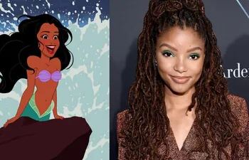 Frente a internautas que iniciaron campaña en las redes, para denunciar que “Ariel no es negra”, algunos artistas diseñaron cómo sería Halle en caricatura.