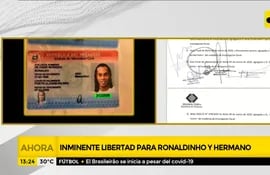 Ronaldinho y su hermano podrían salir de prisión