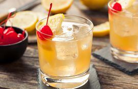 Whisky sour.