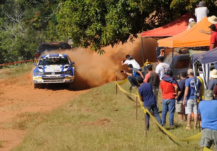 El Rally de Santaní, los días 28 y 29 de febrero y 1 de marzo del año pasado, fue la última carrera con presencia de público.