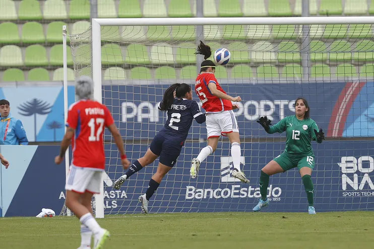 Paraguay cayó 1-0 ante Chile en el debut en los Juegos Panamericanos Santiago 2023.