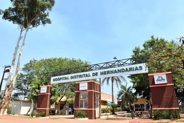 Lorenzo Ramón Sanguina Duarte (62) quedó internado en el Hospital Distrital de Hernandarias.