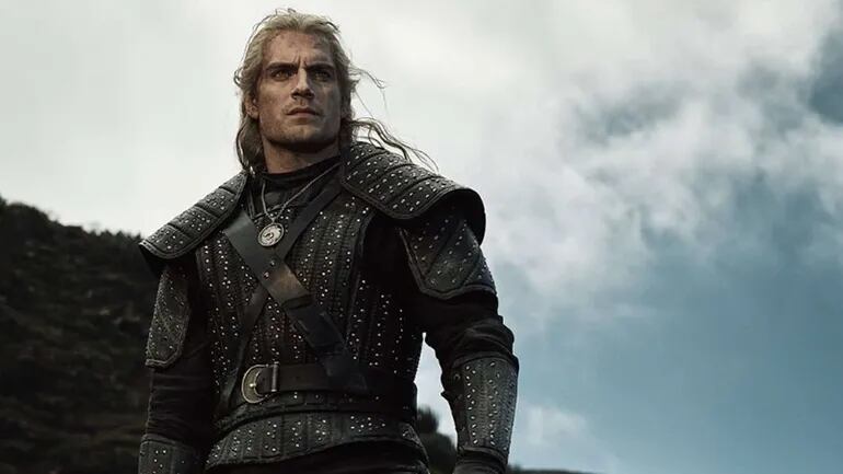Henry Cavill en "The Witcher".