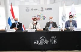 La Comisión de Seguimiento de ODESUR se reúne en Paraguay para ver el avance de las obras.