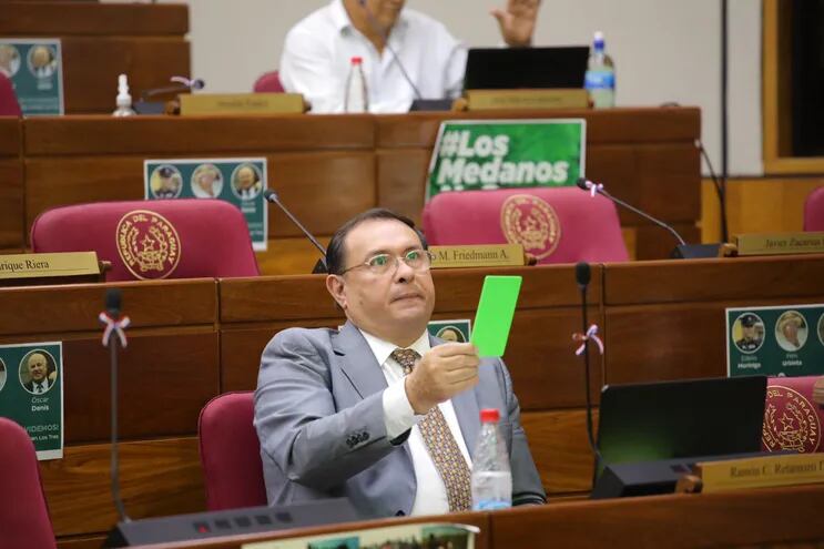 Ramón Retamozo, actual senador, quien era investigado por supuesta lesión de confianza.