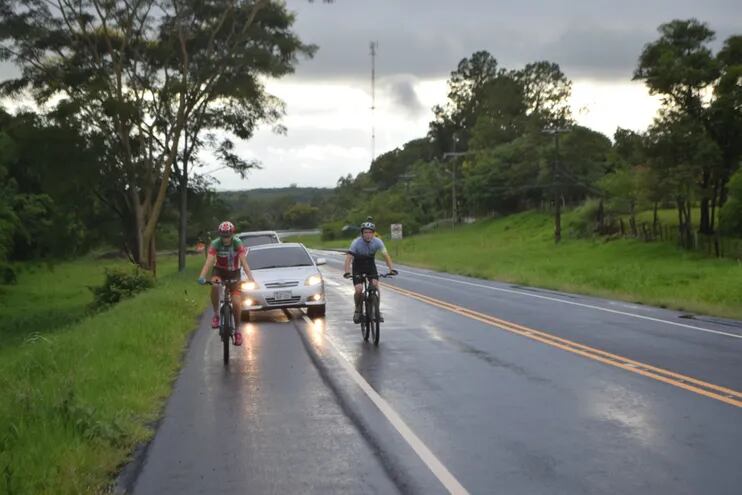 Los ciclistas llegarán mañana a Caacupé.