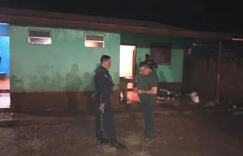 La comitiva fiscal-policial realizó dos allanamientos en Santa Rita.
