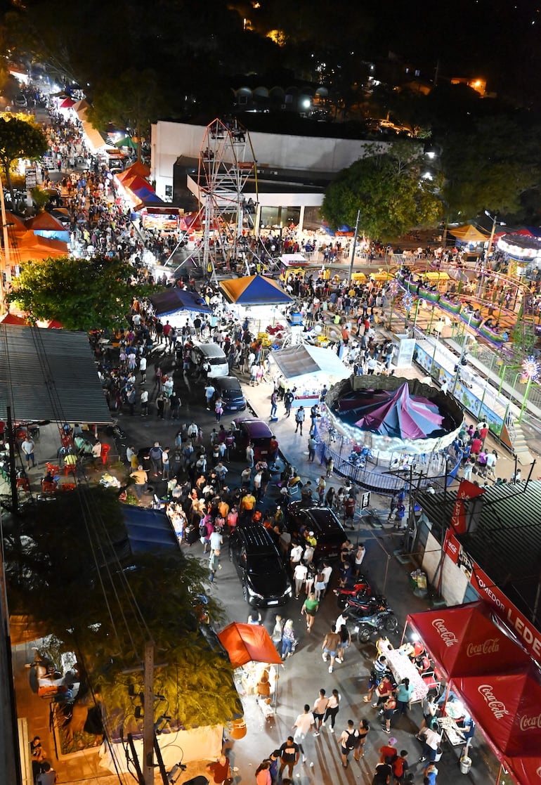 Zona destinada a las romerías.