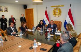 Esta mañana realizaron una reunión de la Mesa Directiva del Congreso para tratar el plan de reforma del transporte.