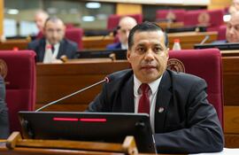 Felix Sosa,presidente de la Administración Nacional de Electricidad (ANDE) - Paraguay . foto prensa Senado