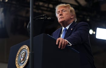 Donald Trump, presidente de los Estados Unidos.