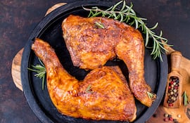 Patas de pollo.