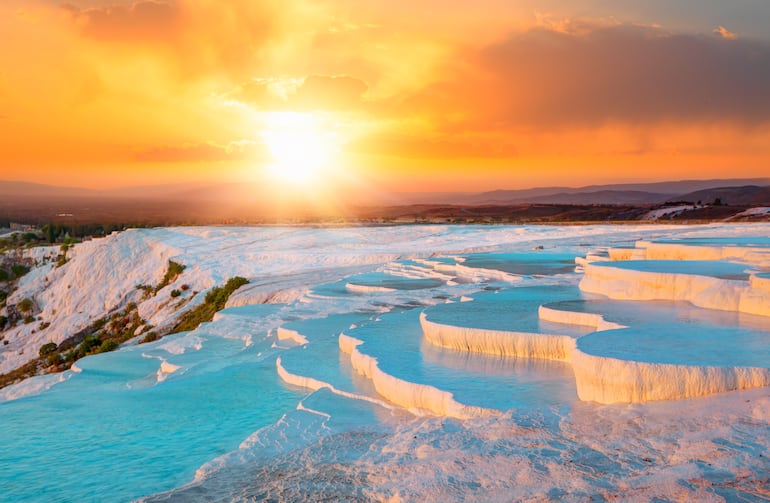 Pamukkale, Turquía.