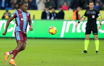 Hugo Rodallega, veterano delantero del Independiente de Medellín.