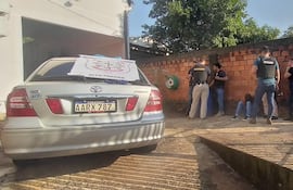 El vehículo que habría sido utilizado en los hechos investigados fue incautado durante el allanamiento en el que fue detenido Lucio Manuel Ramírez, alias “Piquillo”.